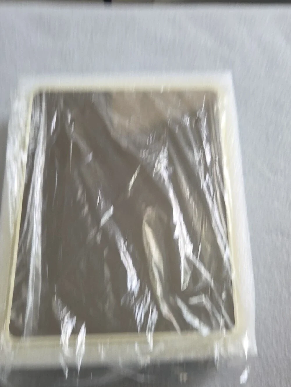 LED Photo Mirror in White